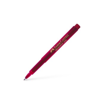Faber-Castell Fineliner Broadpen 1554 0.8 mm, Rouge Faber-Castell Fineliner Broadpen 1554 0.8 mm, Rouge