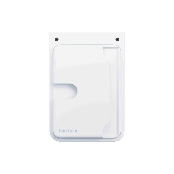 Fairphone Card Holder v1, for Fairphone 6, White Fairphone Card Holder v1, for Fairphone 6, White