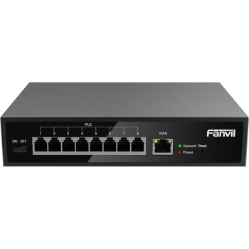 Fanvil PoE Switch PN8, 2 fils 8 ports