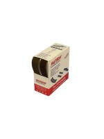 FASTECH Boîte de bande auto-agrippante Marron foncé
