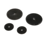 Fastech Disc, schwarz, 2x25 mm & 2x45 mm, 4 Stück