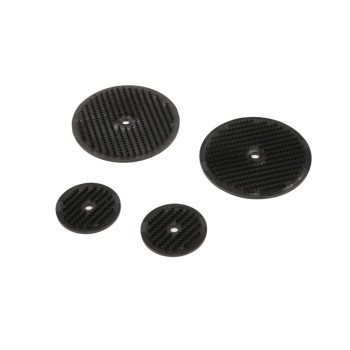 Fastech Disc, noir, 2x25 mm & 2x45 mm, 4 Stück Fastech Disc, noir, 2x25 mm & 2x45 mm, 4 Stück