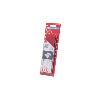 2 STK FAST-VSTRAP 25 x 900 MM, L-BLACK, H-RED 2 STK FAST-VSTRAP 25 x 900 MM, L-BLACK, H-RED