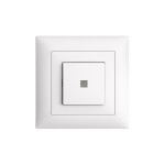 Feller EDIZIOdue Schalter S3 be, UP, blanc, set completavec Rahmen