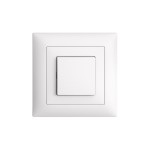 Feller EDIZIOdue Schalter S3, UP, blanc, set completavec Rahmen