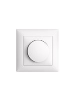 Feller EDIZIOdue LED-Universal-Drehdimmer, 4-400W ohmisch, 4-200W LED