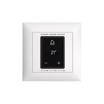 Feller EDIZIOdue Raumthermostat white, programmierbar with Display Feller EDIZIOdue Raumthermostat white, programmierbar with Display