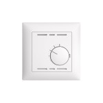 Feller EDIZIOdue Raumthermostat blanc, ohne Schalter, 230V, 10A