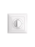 Feller EDIZIOdue Drehschalter 0-H-0-A, UP, Umschalter 2/1L, white