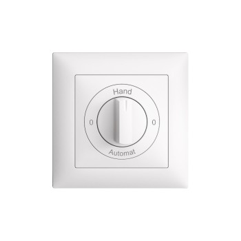 Feller EDIZIOdue Drehschalter 0-H-0-A, UP, Umschalter 2/1L, white Feller EDIZIOdue Drehschalter 0-H-0-A, UP, Umschalter 2/1L, white