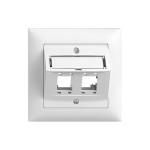 Feller EDIZIOdue Kit de montage UP R&M freenet 2 fois vide