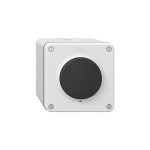 Feller NEVO Kunststoff Druckschalter unbel., NAP IP55, white