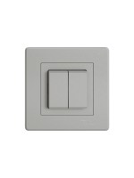 Feller EDIZIO.liv Smart Light Control, for Philips Hue light grey AP