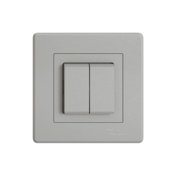 Feller EDIZIO.liv Smart Light Control, for Philips Hue light grey AP