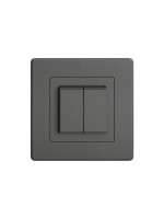 Feller EDIZIO.liv Smart Light Control, for Philips Hue dark grey AP