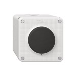 Feller Interrupteur à pression en plastique NAP IP55, blanc