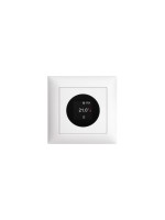 Feller EDIZIOdue Raumthermostat Matter, with Dispay, white