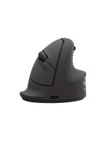 Fellowes Workplace Souris verticale Breyta Plus+ pour droitiers, Grande, Noire