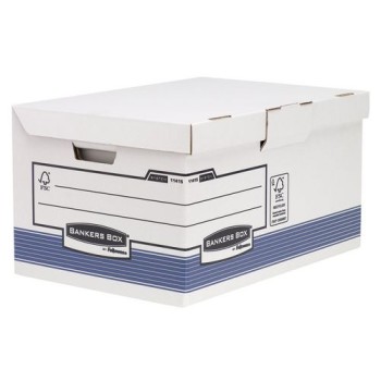 Fellowes Boîte de rangement Bankersbox 31 x 39 x 56 cm dix pièces Fellowes Boîte de rangement Bankersbox 31 x 39 x 56 cm dix pièces