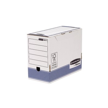 Fellowes R-Kive Prima Archivschachtel A4, 10 Stk., bleu/weiss, 150mm Fellowes R-Kive Prima Archivschachtel A4, 10 Stk., bleu/weiss, 150mm