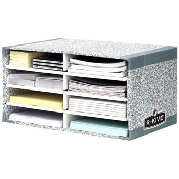 Fellowes R-Kive System Schreibtischmanager, 5 Stück, grey