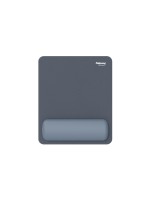 Fellowes Tapis de souris ergonomique Breyta avec repose-poignets Navy