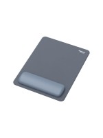 Fellowes Tapis de souris ergonomique Breyta avec repose-poignets Navy