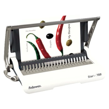 Fellowes man. Stanz- et Bindegerät Star+, Stanzleistung bis 12 Blatt, 150 Blatt Bind. Fellowes man. Stanz- et Bindegerät Star+, Stanzleistung bis 12 Blatt, 150 Blatt Bind.