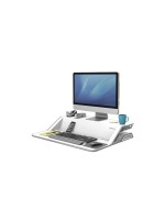 Fellowes Sitz-Steh Workstation Lotus, white, Gegenweight-Technologie