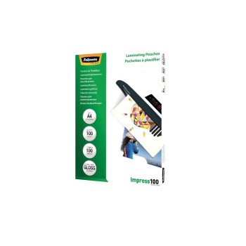 Fellowes pochettes pour plastification A4, 100 microns, 100 pièces, 216x303mm Fellowes pochettes pour plastification A4, 100 microns, 100 pièces, 216x303mm