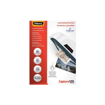 Fellowes Laminierfolien A5, 125 Mikron, 25 Stück, 154x216mm Fellowes Laminierfolien A5, 125 Mikron, 25 Stück, 154x216mm