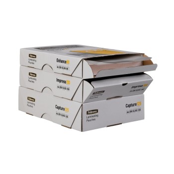 Fellowes Laminierfolien A4, 80 Mikron, Bürogrosspackung: 250 Stk Fellowes Laminierfolien A4, 80 Mikron, Bürogrosspackung: 250 Stk