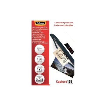 Fellowes Laminierfolien 125 Mikron, 100 Stück, 54x86mm Fellowes Laminierfolien 125 Mikron, 100 Stück, 54x86mm