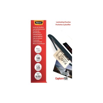 Fellowes Laminierfolien 125 Mikron, 100 Stück, 83x113mm Fellowes Laminierfolien 125 Mikron, 100 Stück, 83x113mm