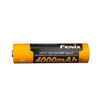Fenix accu ARB-L18-4000U, 18650 Li-Ion, USB-C