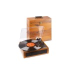 Fenton Tourne-disque Bluetooth RP170L Brun
