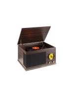 Fenton Tourne-disque Bluetooth RP173 Brun foncé