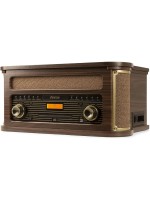 Fenton Tourne-disque Memphis Vintage Brun foncé