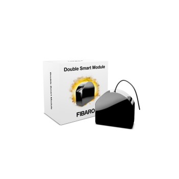 FIBARO Double Smart Module, Z-Wave+, Schaltausgang, Tastereinang