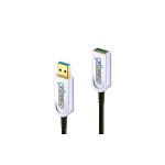 FiberX Câble de prolongation USB 3.1 FX-I650 AOC USB A - USB A 15 m