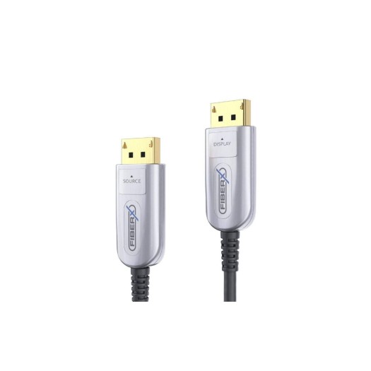 FiberX Câble AOC DisplayPort - DisplayPort, 15 m, 8K/85Hz