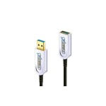 FiberX Câble de prolongation USB 3.1 FX-I650 AOC USB A - USB A 30 m
