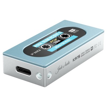 FiiO KA15, Hellblue/silver, Portabler Kopfhörerverstärker and DAC