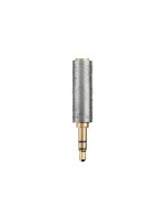FiiO IMP-3.5GM 75 Os 3,5 mm femelle/femelle Argenté