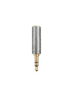 FiiO IMP-3.5GS 33 Os 3,5 mm femelle/femelle Argenté