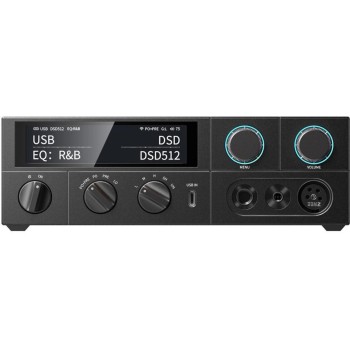 FiiO DAC und Kopfhörer-Verstärker K15, Schwarz FiiO DAC und Kopfhörer-Verstärker K15, Schwarz