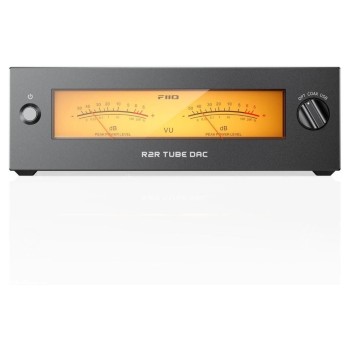 FiiO WARMER R2R, black , Desktop DAC with Röhrenpuffer