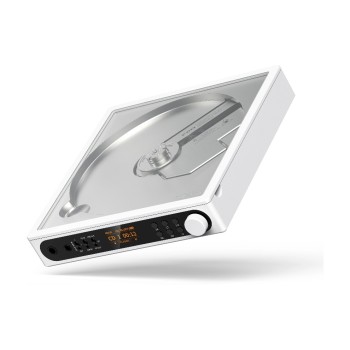 FiiO Lecteur CD DM15 R2R avec Bluetooth Blanc