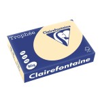 Clairefontaine Papier pour photocopie Trophée A4, 80 g/m², Chamois, 500 feuilles