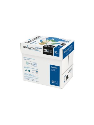 Navigator Copy paper Expression A4, Box with 2'500 sheets, 90gm2, silk white 169 CIE